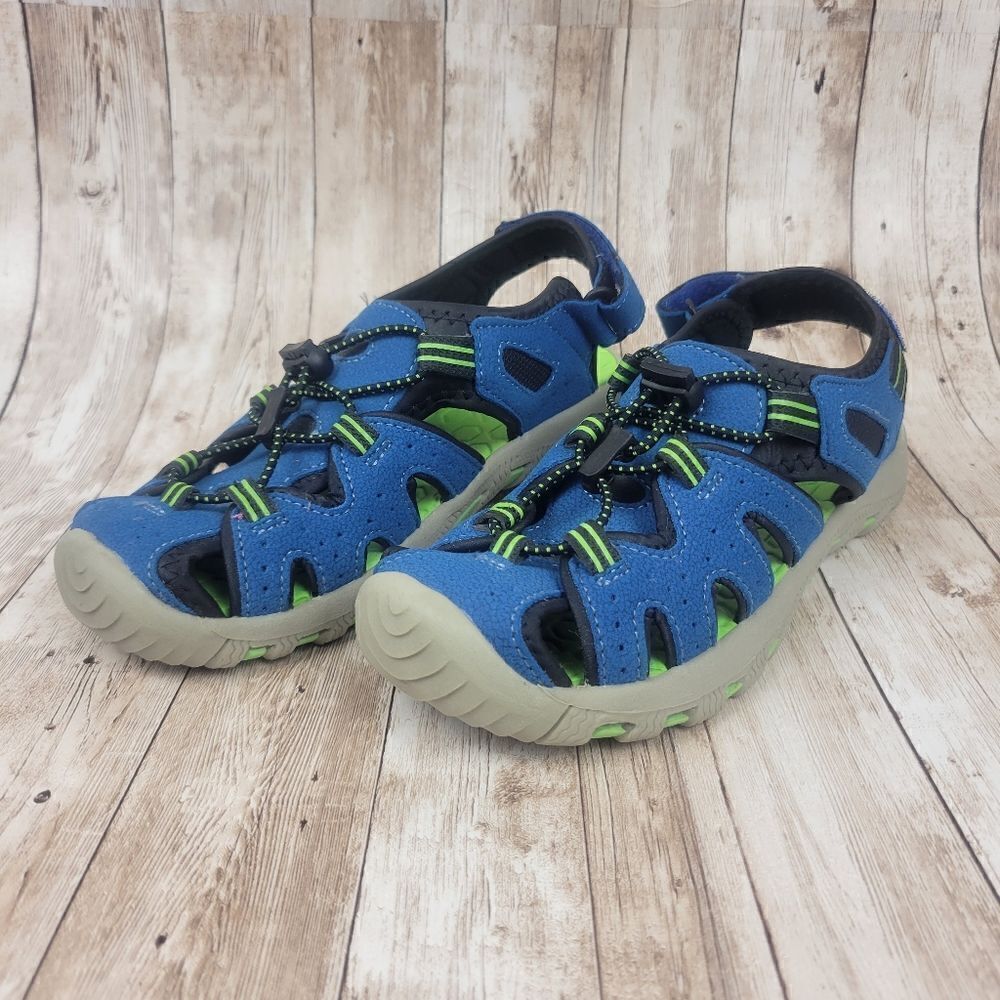 Arizona Boys Blue Green Sandals size 3